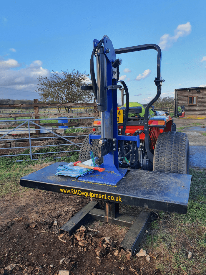 20,000Kg (20 Ton) Heavy Duty Log Splitter with Table